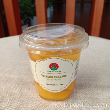 Canned ams Peaches in light syrup 7oz